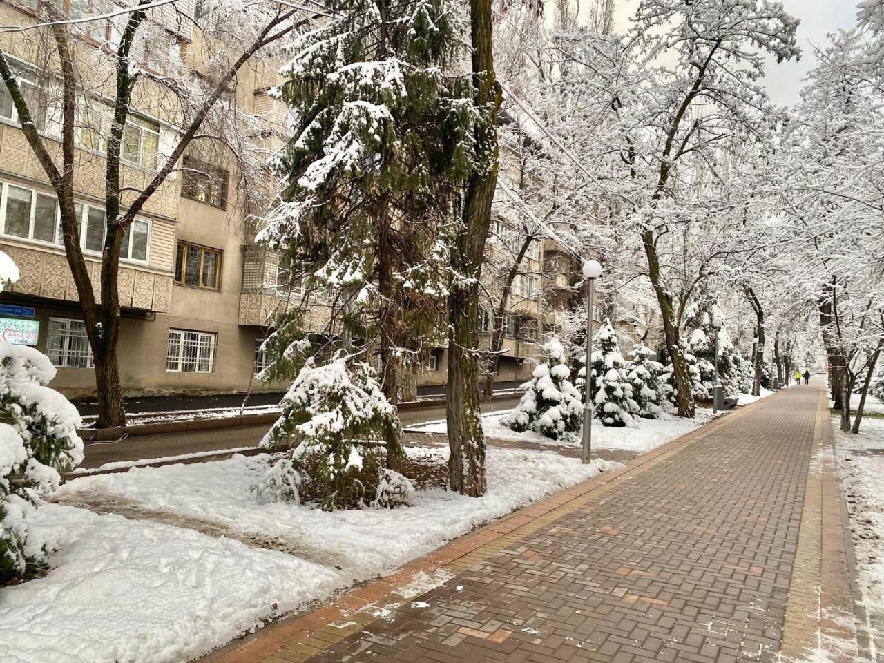 Alma-Ata Hostel Bagian luar foto